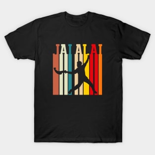 Retro Jai Alai Pelota Basque Jai Alai T-Shirt